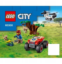 LEGO City 60300 Quad salvatori animale sălbatice