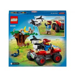 LEGO City 60300 Quad salvatori animale sălbatice