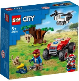 LEGO City 60300 Quad salvatori animale sălbatice