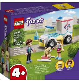 LEGO Friends 41694 Ambulanță pentru animale