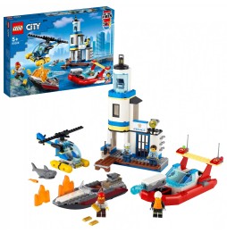 LEGO City 60308 Acțiune cu poliția și pompierii