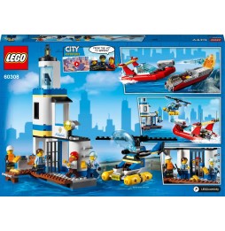 LEGO City 60308 Acțiune cu poliția și pompierii