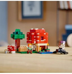 LEGO Minecraft - Mushroom House with Figures