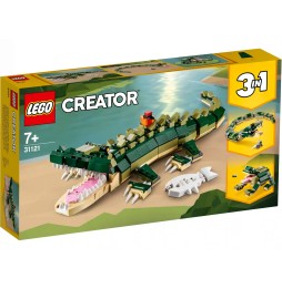 LEGO Crocodil Creator 3in1 31121 - Set pentru copii