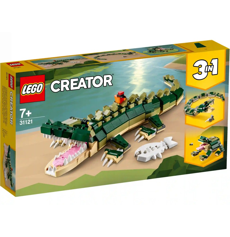 LEGO Krokodyl Creator 3w1 31121 - Zestaw dla dzieci