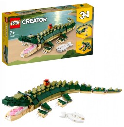 LEGO Crocodil Creator 3in1 31121 - Set pentru copii