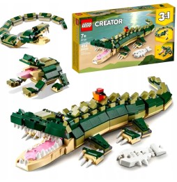 LEGO Crocodil Creator 3in1 31121 - Set pentru copii