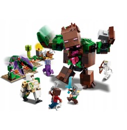 LEGO 21176 Minecraft Groaza Junglei set de construcție