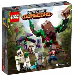 LEGO 21176 Minecraft Groaza Junglei set de construcție