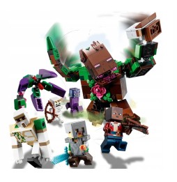 LEGO 21176 Minecraft Groaza Junglei set de construcție