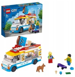 LEGO City Train Station and Ice Cream Van