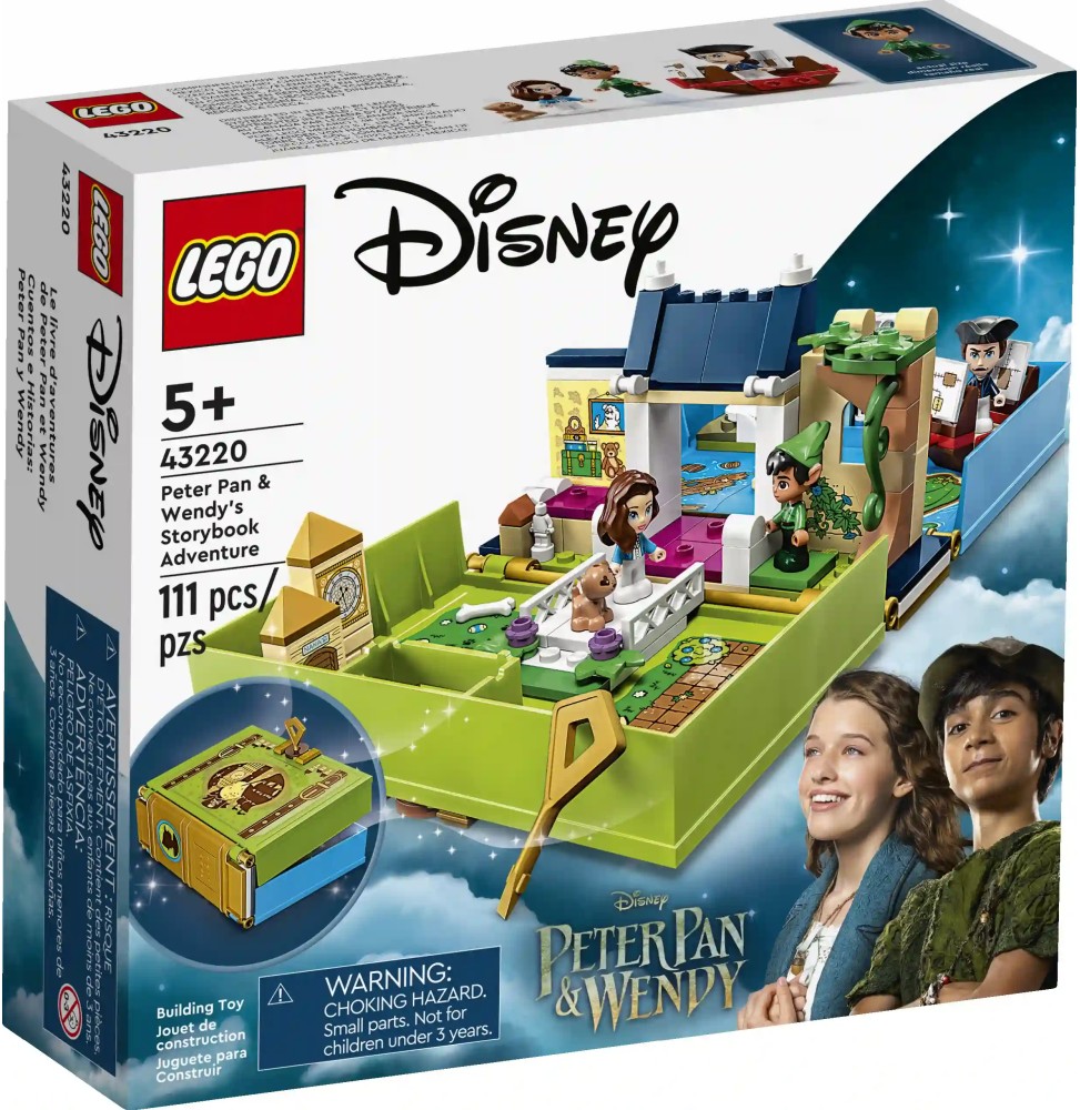 LEGO Disney 43220 Cartea magică a lui Peter Pan