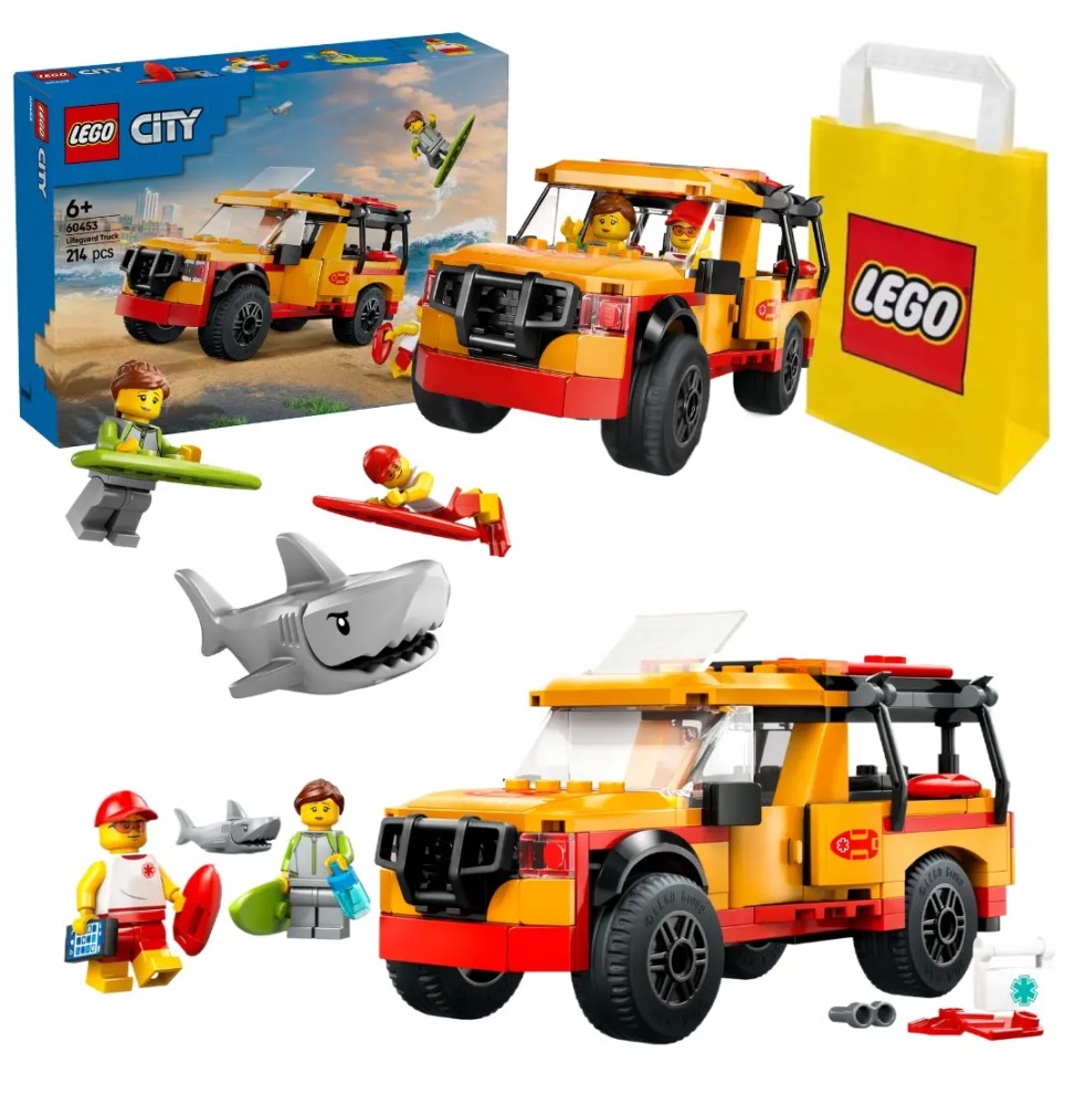 LEGO City 60453 Furgonetka Samochód Ratowników