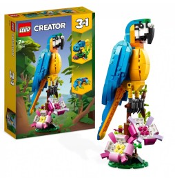 LEGO Creator 31136 Egzotyczna papuga 3w1