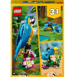 LEGO Creator 31136 Egzotyczna papuga 3w1