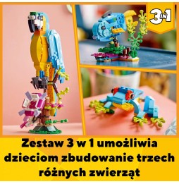 LEGO Creator 31136 Egzotyczna papuga 3w1