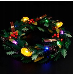 LED Lighting for LEGO Wreath 10340