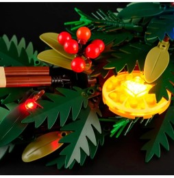 LED Lighting for LEGO Wreath 10340