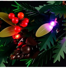 LED Lighting for LEGO Wreath 10340