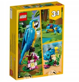 LEGO Creator 31136 Egzotyczna papuga 3w1