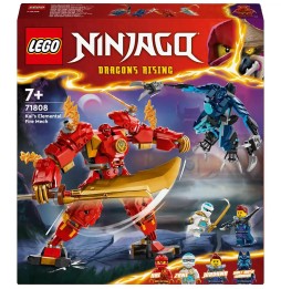 Klocki Lego Mech żywiołu ognia Kaia 71808