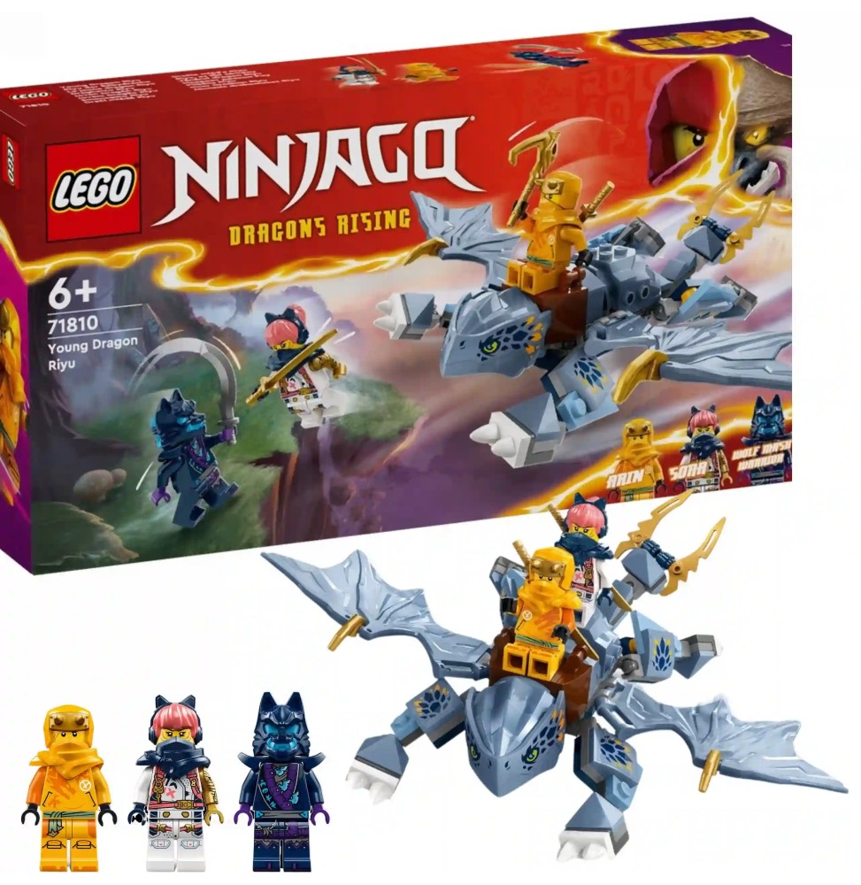 LEGO Ninjago Micul dragon Riyu 71810