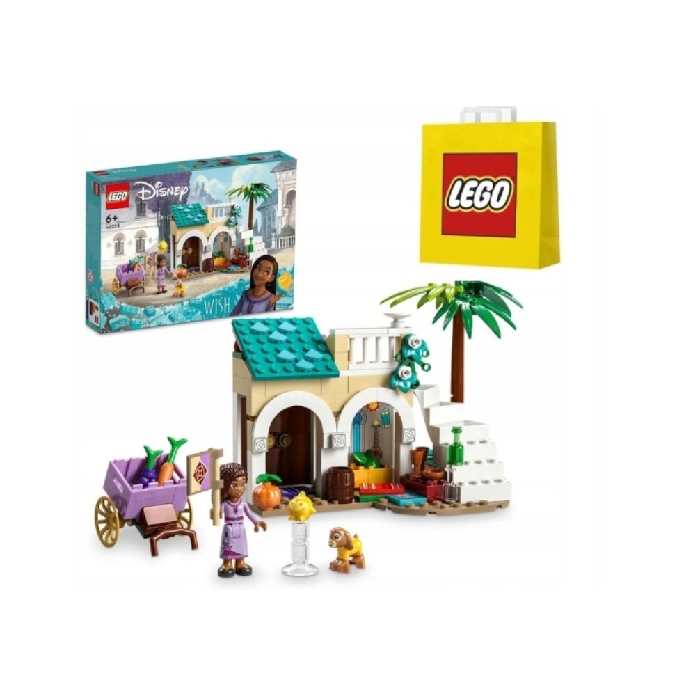 LEGO Disney Asha w Rosas z torbą prezentową