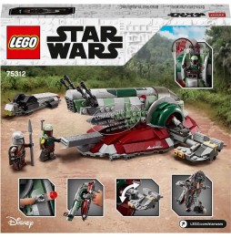 LEGO Star Wars Statek kosmiczny Boby Fetta 75312