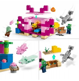 LEGO Minecraft Axolotl House 21247