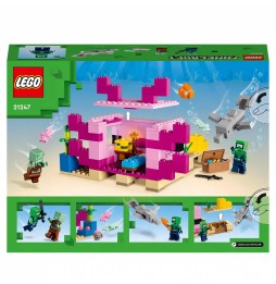 LEGO Minecraft Axolotl House 21247