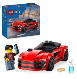 LEGO City Czerwony samochód sportowy 60448