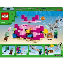 LEGO Minecraft Axolotl House 21247