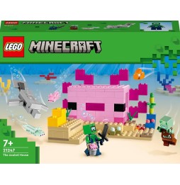 LEGO Minecraft Axolotl House 21247