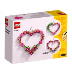 Klocki LEGO Ozdoba w kształcie serca 40638