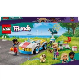 LEGO Friends 42609 Elektryczny samochód i stacja ładująca