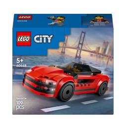 LEGO City Czerwony samochód sportowy 60448