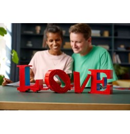 LEGO Art 31214 - Love Building Set