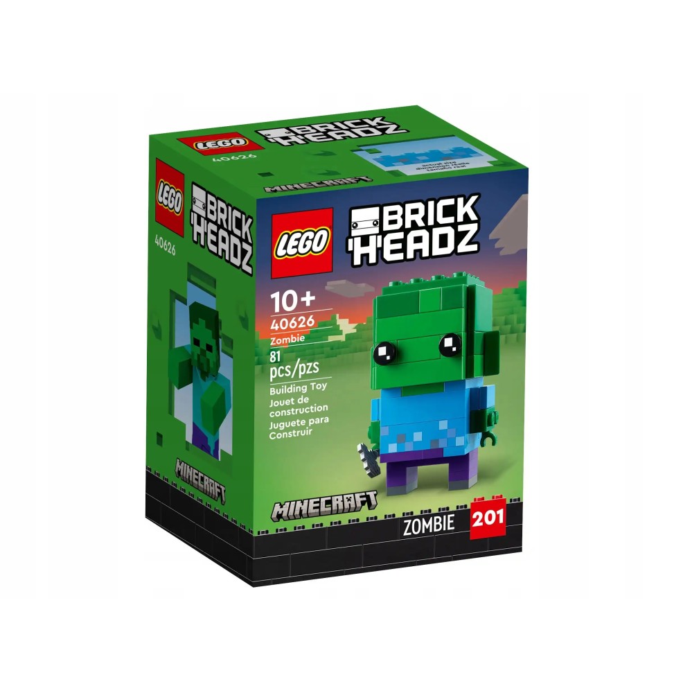 LEGO BrickHeadz 40626 Zombie - Minecraft