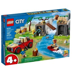 LEGO City 60301 Mașina de salvare a animalelor