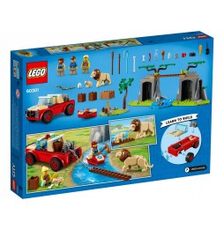 LEGO City 60301 Mașina de salvare a animalelor