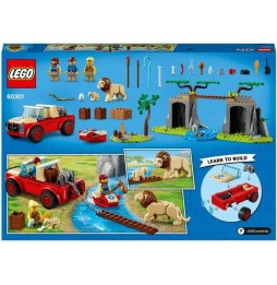 LEGO City 60301 Mașina de salvare a animalelor