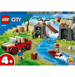 LEGO City 60301 Mașina de salvare a animalelor