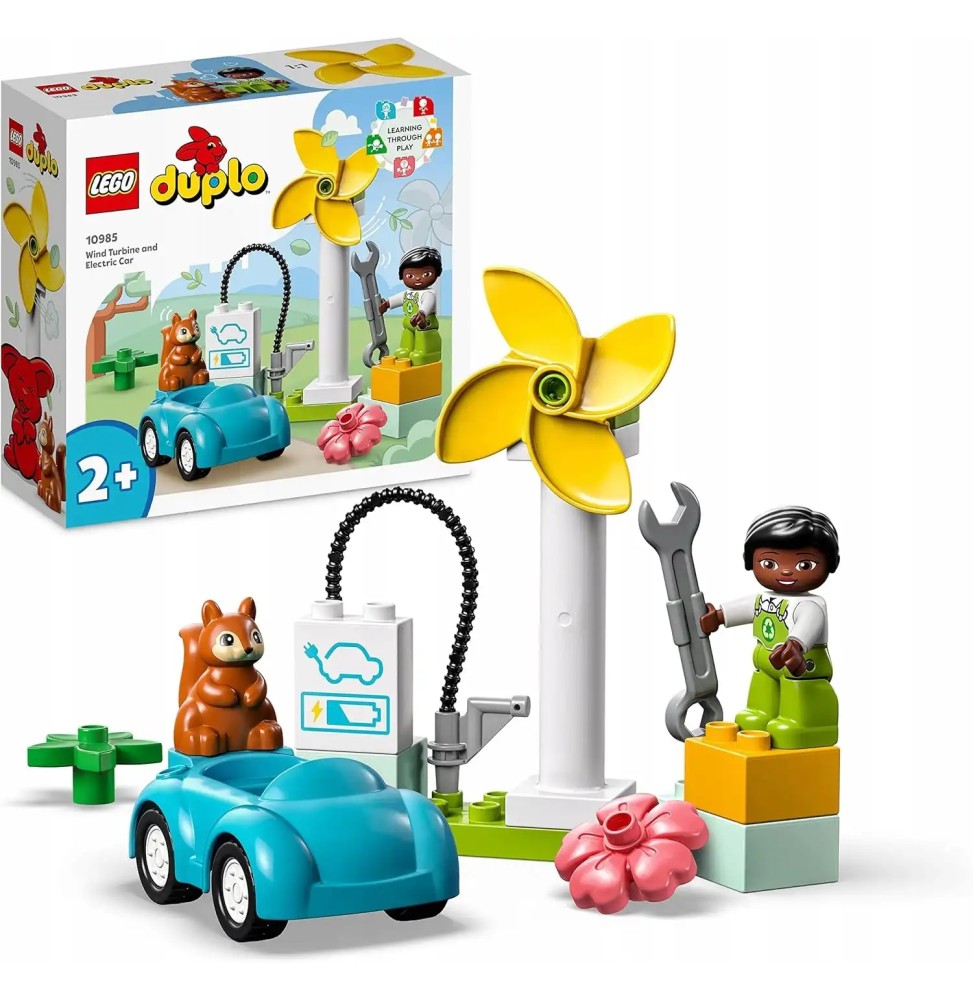 LEGO DUPLO Wind Turbine and Electric Car