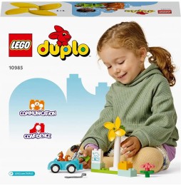 LEGO DUPLO Turbină Eoliană și Mașină Electrică