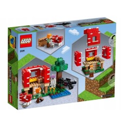 LEGO Minecraft - Mushroom House with Figures