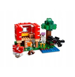 LEGO Minecraft - Mushroom House with Figures