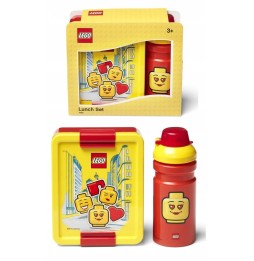 LEGO lunch set for girls - containers and bottle