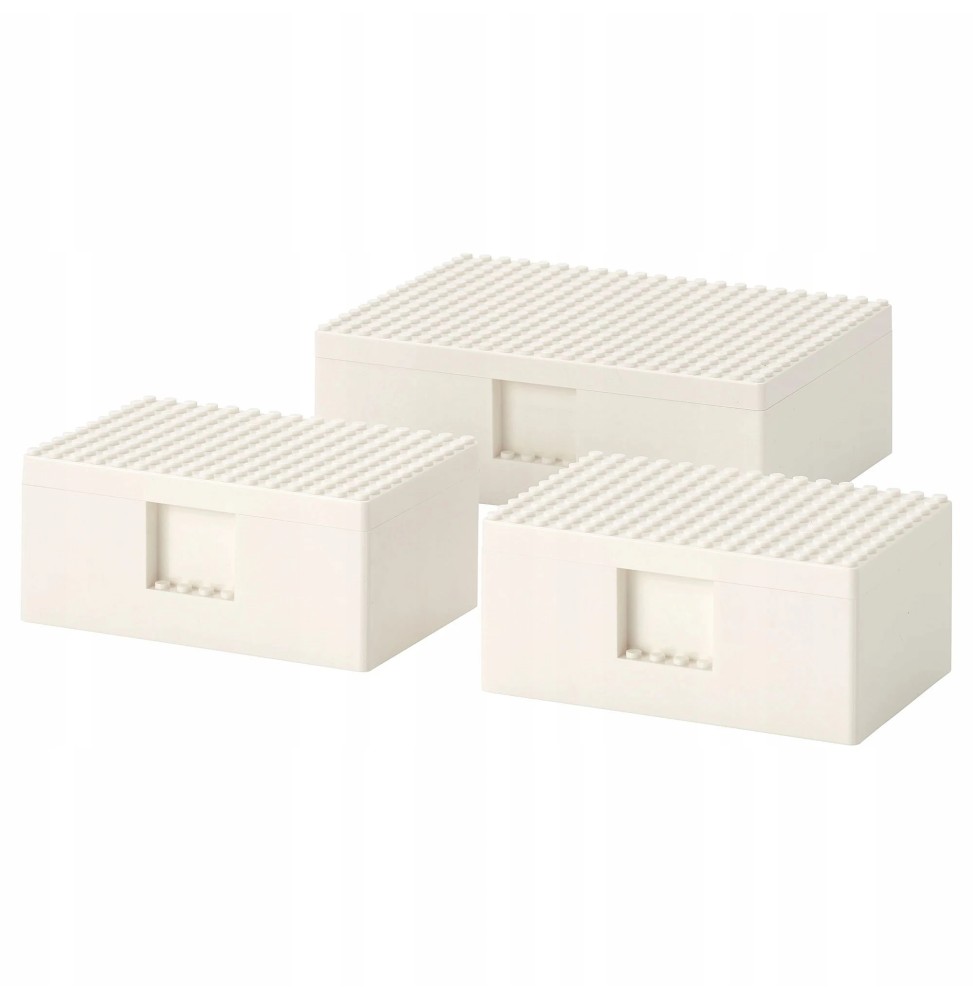 IKEA Bygglek LEGO Storage Box Set of 3