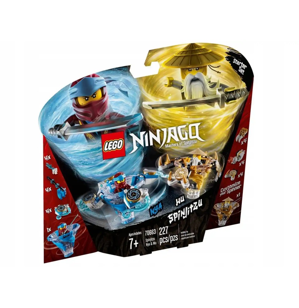 LEGO Ninjago 70663 Spinjitzu Nya și Wu