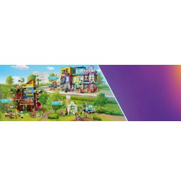 LEGO Friends Clădiri de pe strada principală 41704